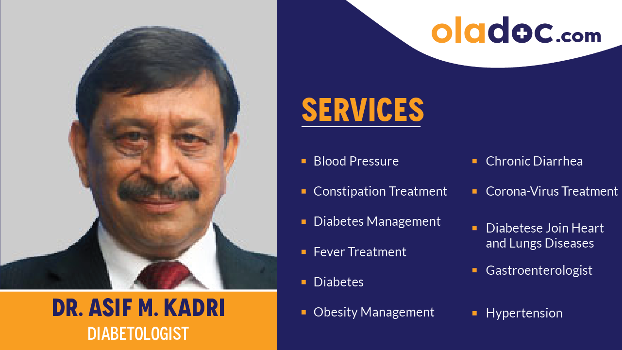 Services provided by Dr.Asif M. Kadri